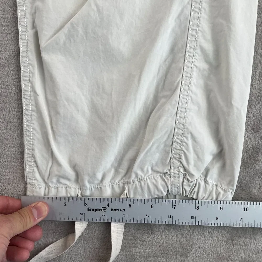 Polo Jeans Ralph Lauren Military Paratrooper Cargo‎ Pants Men 38x31 Ivory 2060A